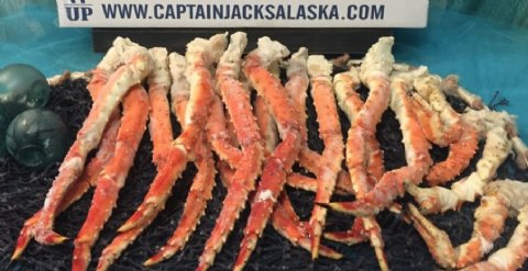 Alaskan Red King Crab Legs - 10 lb. Crab Feast - * These legs are just in from the Bering Sea! Priority Overnight Shipping Included!