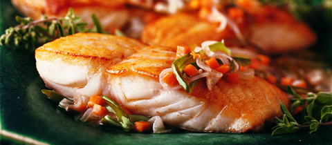 Halibut Fillets - 5lb Halibut Pack - Overnight Shipping Included! 