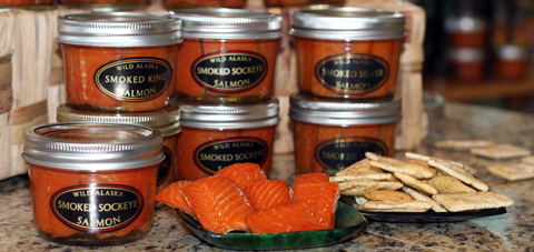Smoked Salmon - Glass Jars