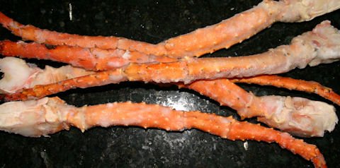 Golden King Crab Pieces - 3lb. Package - Overnight Shipping Included!  