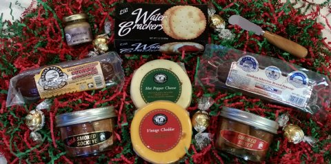 Deluxe Taste of Alaska - Send an Alaska Christmas Gift Box!  Free 2- day delivery!